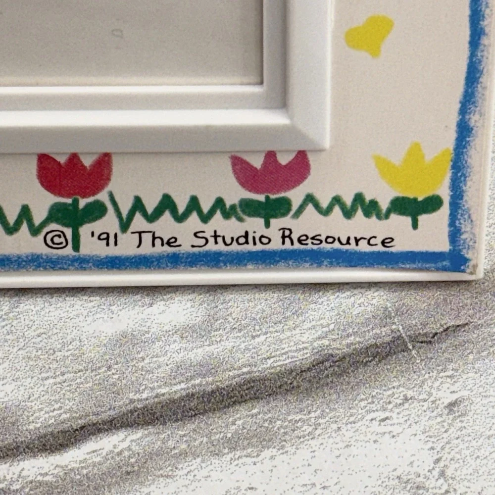 Vtg 90s Photo Picture Frame 